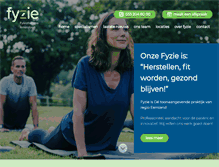 Tablet Screenshot of fyzie.nl